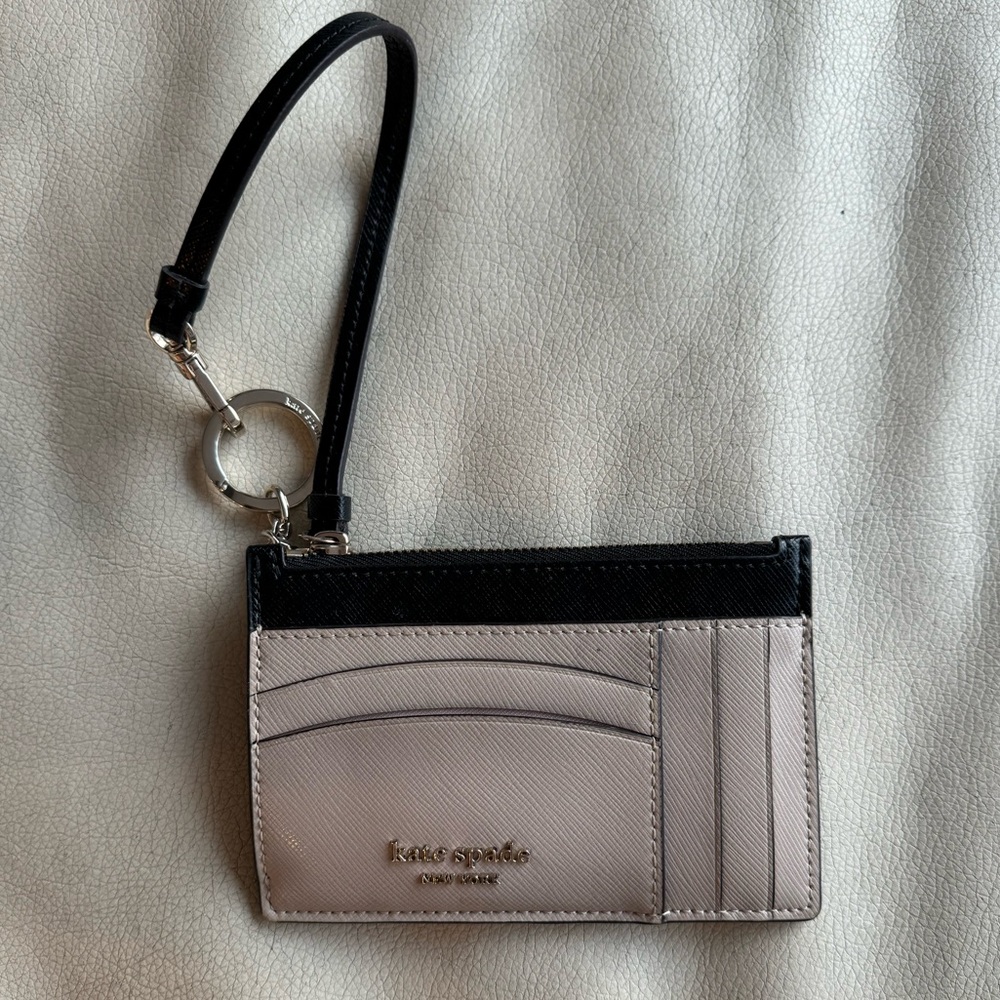 Nude Kate Spade Card Holder